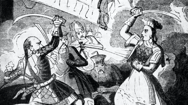 Une gravure du 19ème siècle de Ching Shih