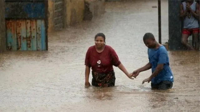 Environ 700 000 personnes seraient menacées dans le nord du Mozambique en raison des pluies torrentielles.