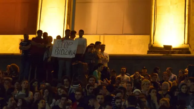 Акция протеста в Тбилиси