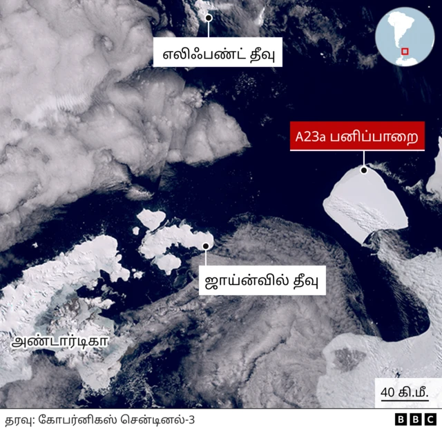 அண்டார்டிகா பனிப்பாறை