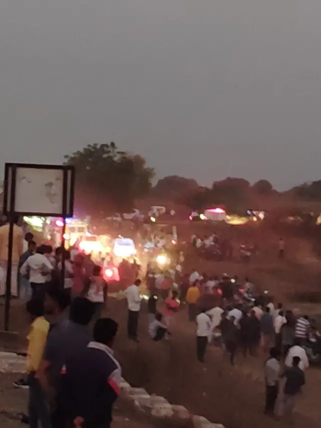 जळगाव रेल्वे अपघात