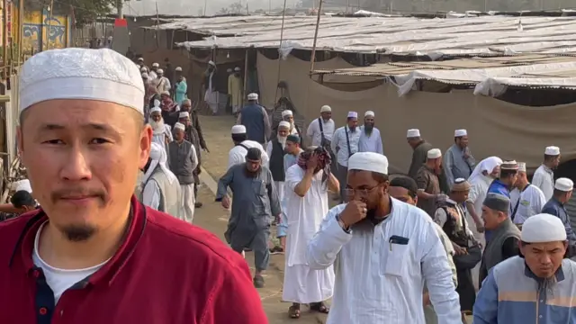 সত্তরের বেশি দেশ থেকে প্রায় সাড়ে আট হাজার মানুষ এবারের ইজতেমায় অংশ নিয়েছেন