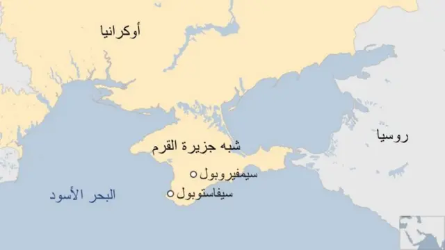 خريطة القرم