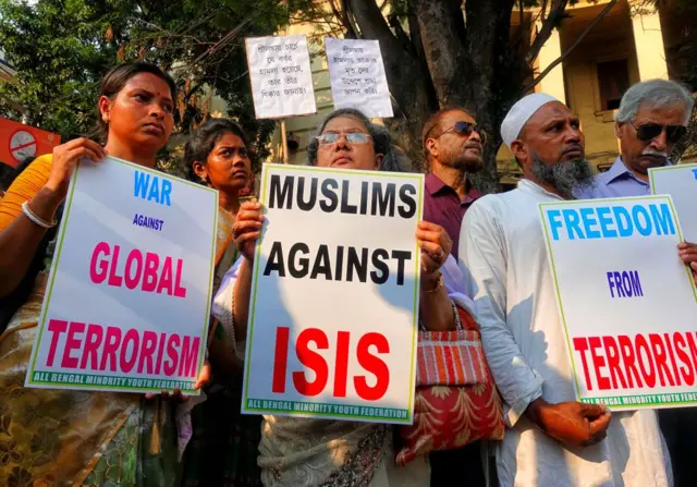 আইএস -এর বিরুদ্ধে কলকাতায় মুসলিমদের একটি জমায়েত - ফাইল ছবি