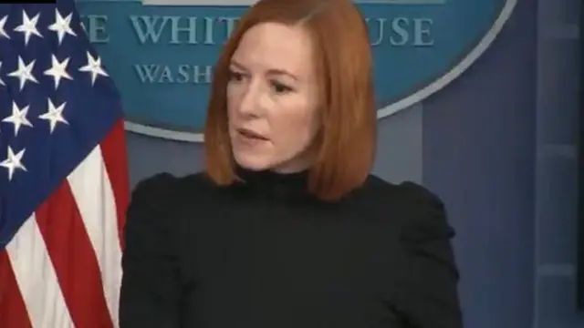 व्हाइट हाउस की प्रवक्ता जेन साकी