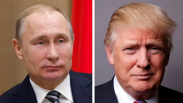 Vladimir Putin ve Donald Trump
