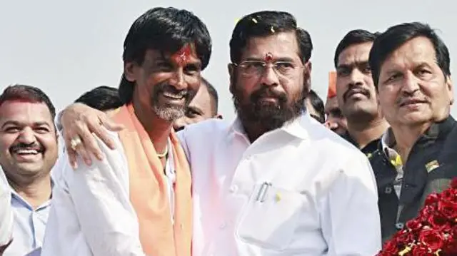 एकनाथ शिंदे, मनोज जरांगे