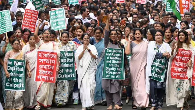 আরজি করের ঘটনায় দোষীদের ফাঁসি চেয়ে পথে নেমেছিলেন মুখ্যমন্ত্রী মমতা ব্যানার্জী - ফাইল ছবি