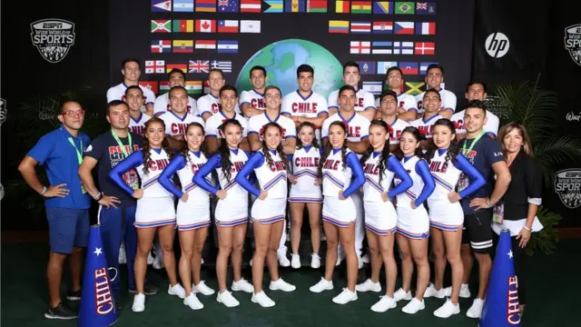 El equipo chileno campeón del COED Elite en el mundial de animación.