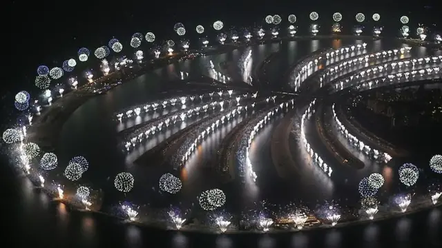 Фейерверк в Дубае