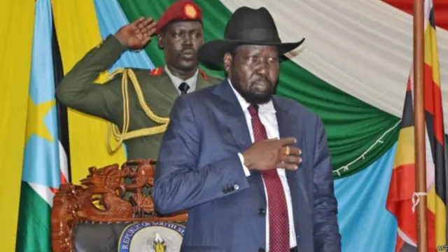Rais wa Sudan Kusini Salva Kiir