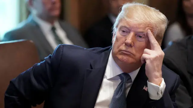 الرئيس الأمريكي دونالد ترامب