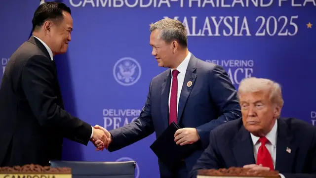 Lãnh đạo hai nước ký thỏa thuận hòa bình hôm 26/10