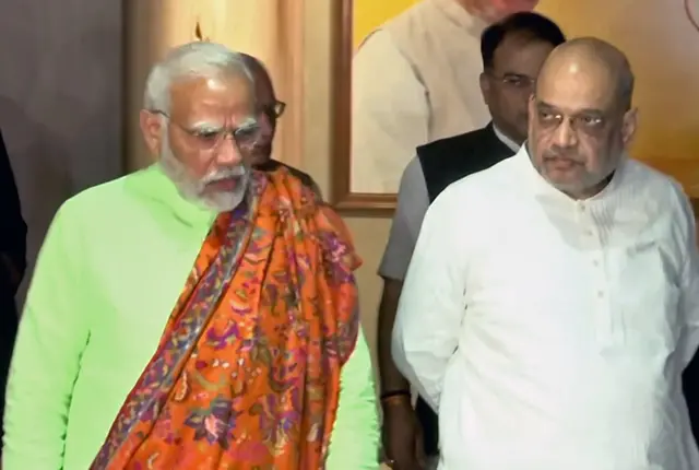 अमित शाह और नरेंद्र मोदी की फ़ाइल फ़ोटो