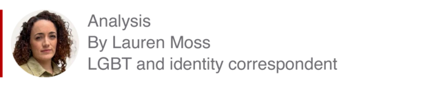Analysis box by Lauren Moss, LGBT and identity correspondent