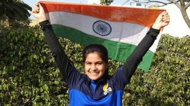 મનુ ભાકરની તસવીર