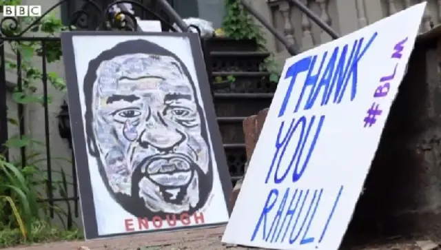 ඇමෙරිකාවේ විරෝධතාකරුවන් 80 දෙනෙකුට රැකවරණ සැලසූ රාහුල් ඩුබේ