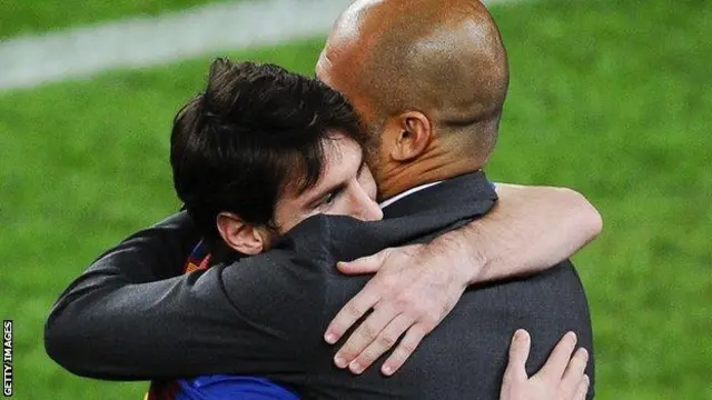 Messi da Guardiola