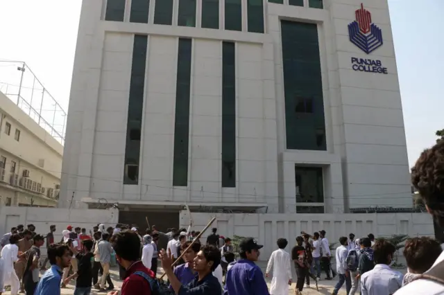 lahore, rape, students, protest