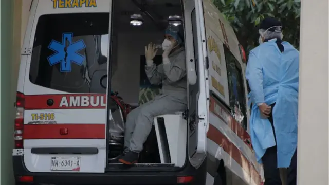Ambulancia en CDMX