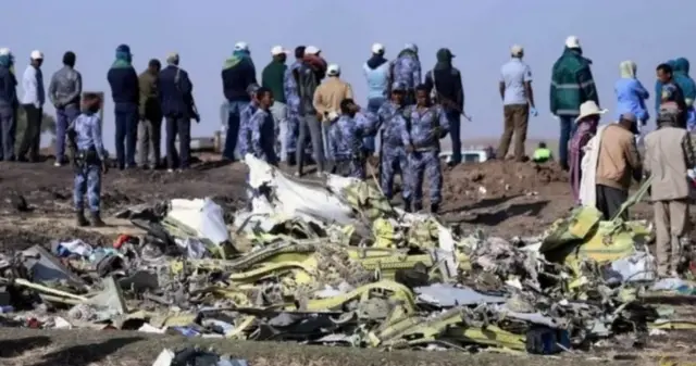 ኣብ ኢትዮጵያ ዝወደቐት ነፋሪት ቦይንግ 737 ማክስ