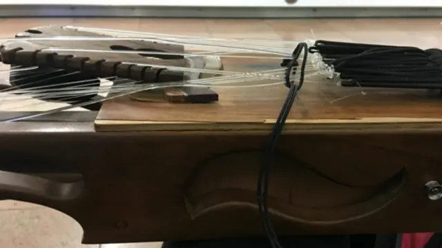 ጉዳት የደረሰበት ሙዚቃ መሳሪያ