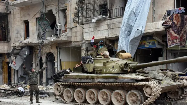 نیروهای دولتی سوریه در حلب