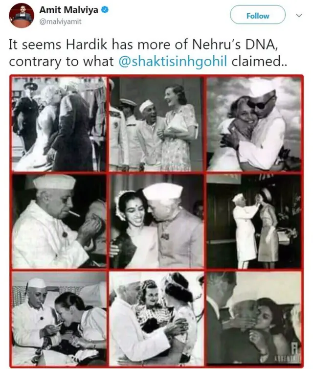 નહેરુની મહિલાઓ સાથેની તસ્વીરો