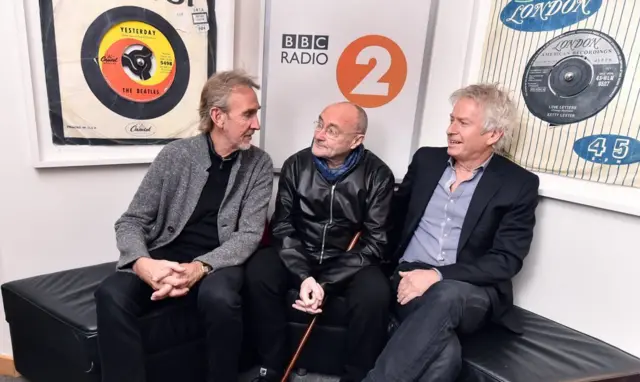 Genesis в студии BBC Radio 2