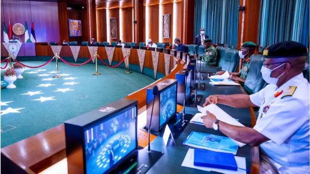 Buhari security council meeting suppose find solution for