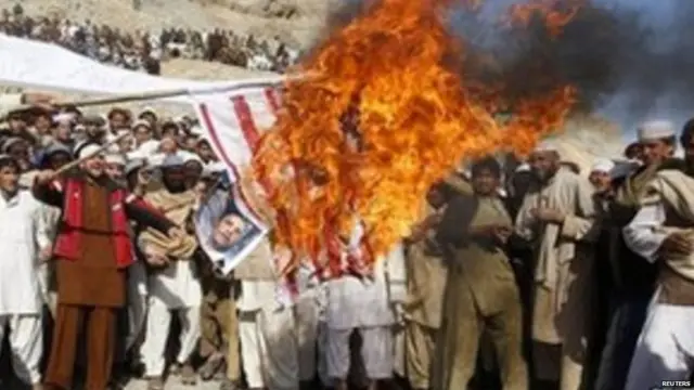 कुरान जलाए जाने के बाद विरोध प्रदर्शन