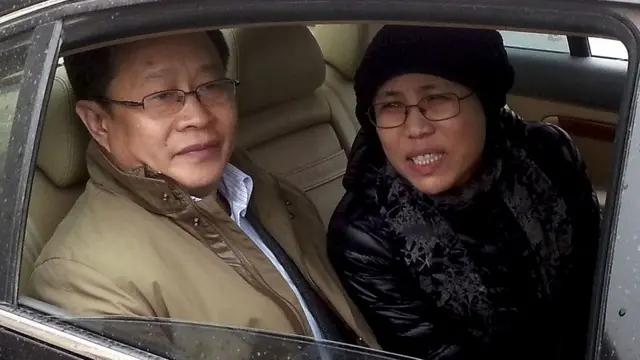 लू श्याबाओ और उनकी पत्नी लू शिया