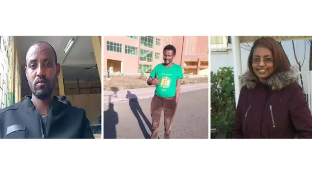 ተሳተፍቲ መድክ ምሕደራ ትግራይ፡ ምኽትል ኣቦ ወንበር ዓረና መምህር ጎይቶኦም ፀጋይ (ፀጋም)፣ ንጡፍ ጎስጓስን ኣባልን ማሕበር ኣሕዋት ኣጋኣዝያን መምህር ስምኦን መሓሪ (ማእኸል)፣ ወይዘሮ ሃንሳ ረዳ (የማን)