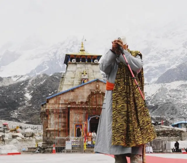 नरेंद्र मोदी, केदारनाथ मंदिर