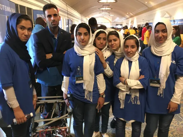 تیم رباتیک دختران افغانستان