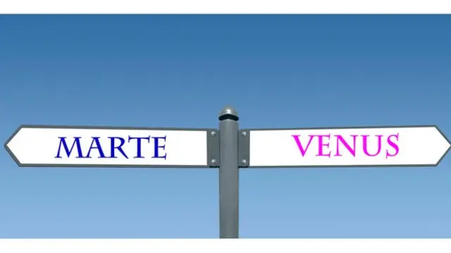 señales de Marte y Venus