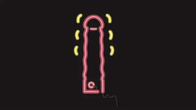 Drawing of sex toy