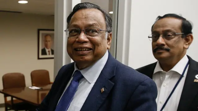 বাংলাদেশের পররাষ্ট্রমন্ত্রী এ এইচ মাহমুদ আলি