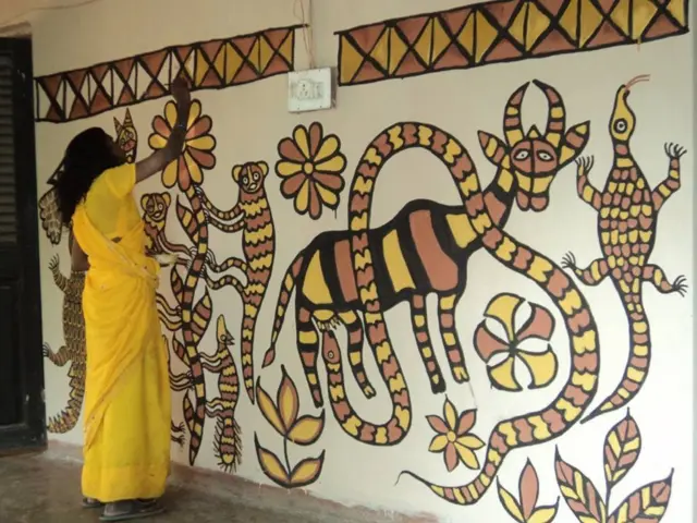 झारखंड, आदिवासी कला,