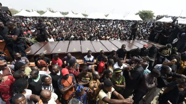 Awọn ero nibi isinku awọn ti darandaran fulani sekupa ni ipinlẹ̀ Benue