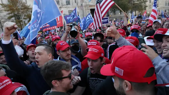 Marcha pro-Trump en Washington DC el 14 de noviembre