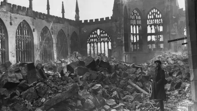 Руины собора в Ковентри