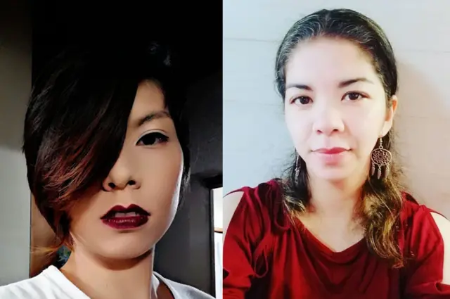 Emy Ueda e Marina Yoko Hungria