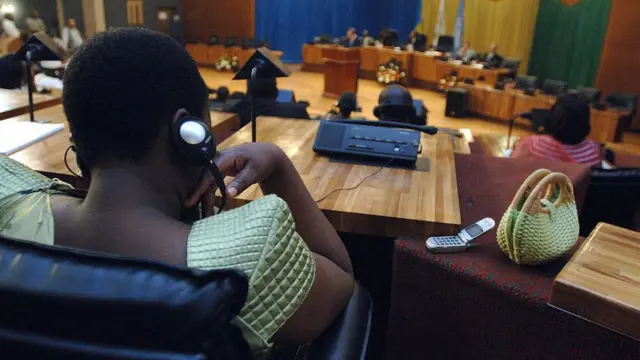 Mu cyumba cy'inteko ishinga amategeko y'u Rwanda umutwe w'abadepite