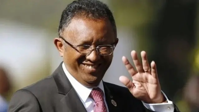 Madaxweynaha Madagascar Rajaonarimampianina