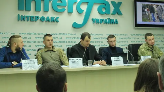 Хлопці, які пішли або були звільнені з підрозділів МВС, провели прес-конференцію, на якій озвучили свої аргументи