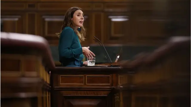 Irene Montero, ministra de Igualdad en España