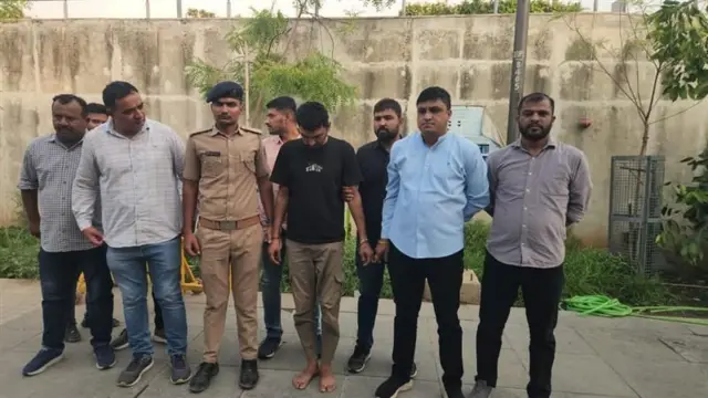  પોલીસ કસ્ટડીમાં આરોપી હિતેશ સંઘવી