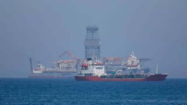 Kıbrıs açıklarında gaz arama faaliyetleri