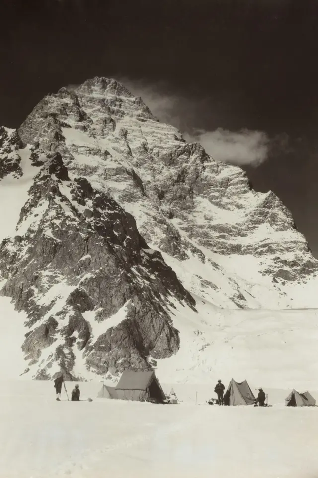 K2 from the West (Western Wall of Savoia Glacier)